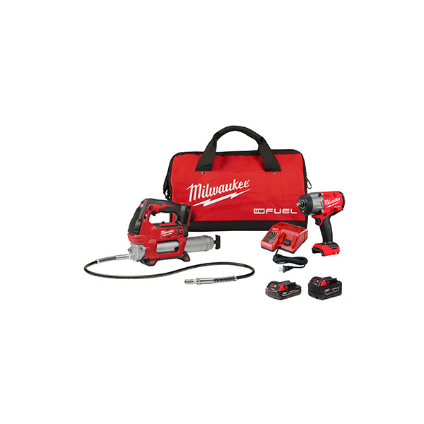 Kit llave de impacto de 1/2 - engrasadora M18 FUEL 1/2 Milwaukee 2967-22GG