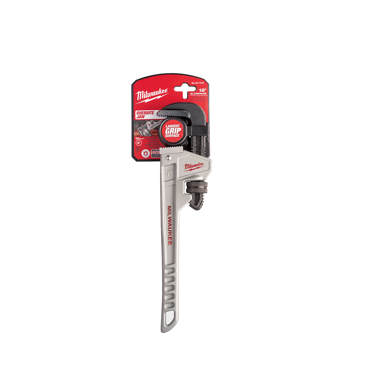 Llave Stillson de aluminio de 12" Milwaukee 48-22-7212 - Imagen 4