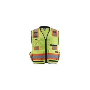 Chaleco de seguridad de alta visibilidad para topógrafos de clase 2 L/XL Milwaukee  48-73-5162
