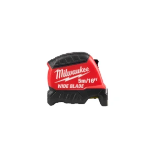 Huincha métrica Wide Blade hoja ancha de 5 mt Milwaukee 48-22-1217