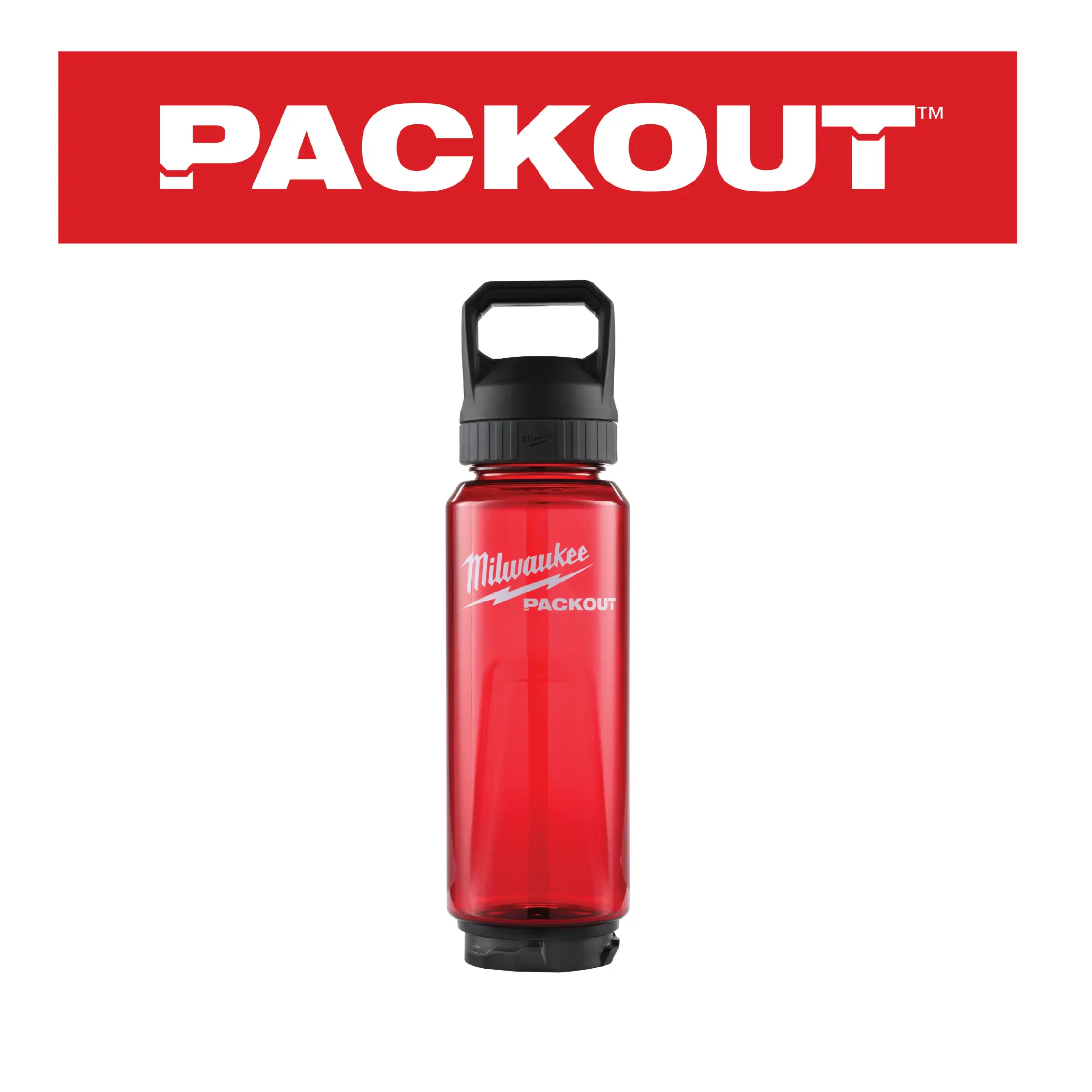 Botella con tapa de boca ancha PACKOUT de 34 oz 48-22-8372R Milwaukee
