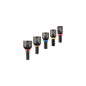 Set de 5 adaptadores magnéticos de 1/4 Milwaukee 49-66-4563