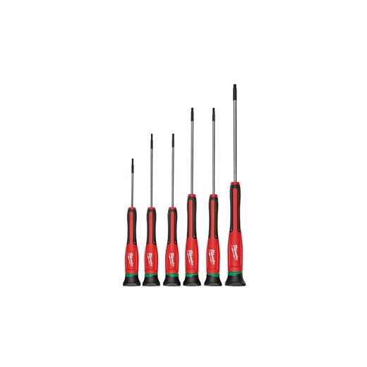 Juego de 6 destornilladores de precisión TORX con estuche 48-22-2610 Milwaukee