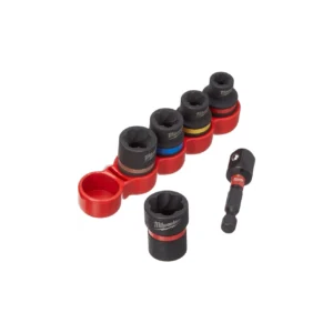 Juego 6 piezas Dados Impacto SHOCKWAVE Milwaukee 48-32-8000 Milwaukee