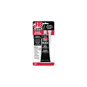 Sellador de Silicona Acetoxi RTV Negro 3 Oz.  J-B Weld 31319