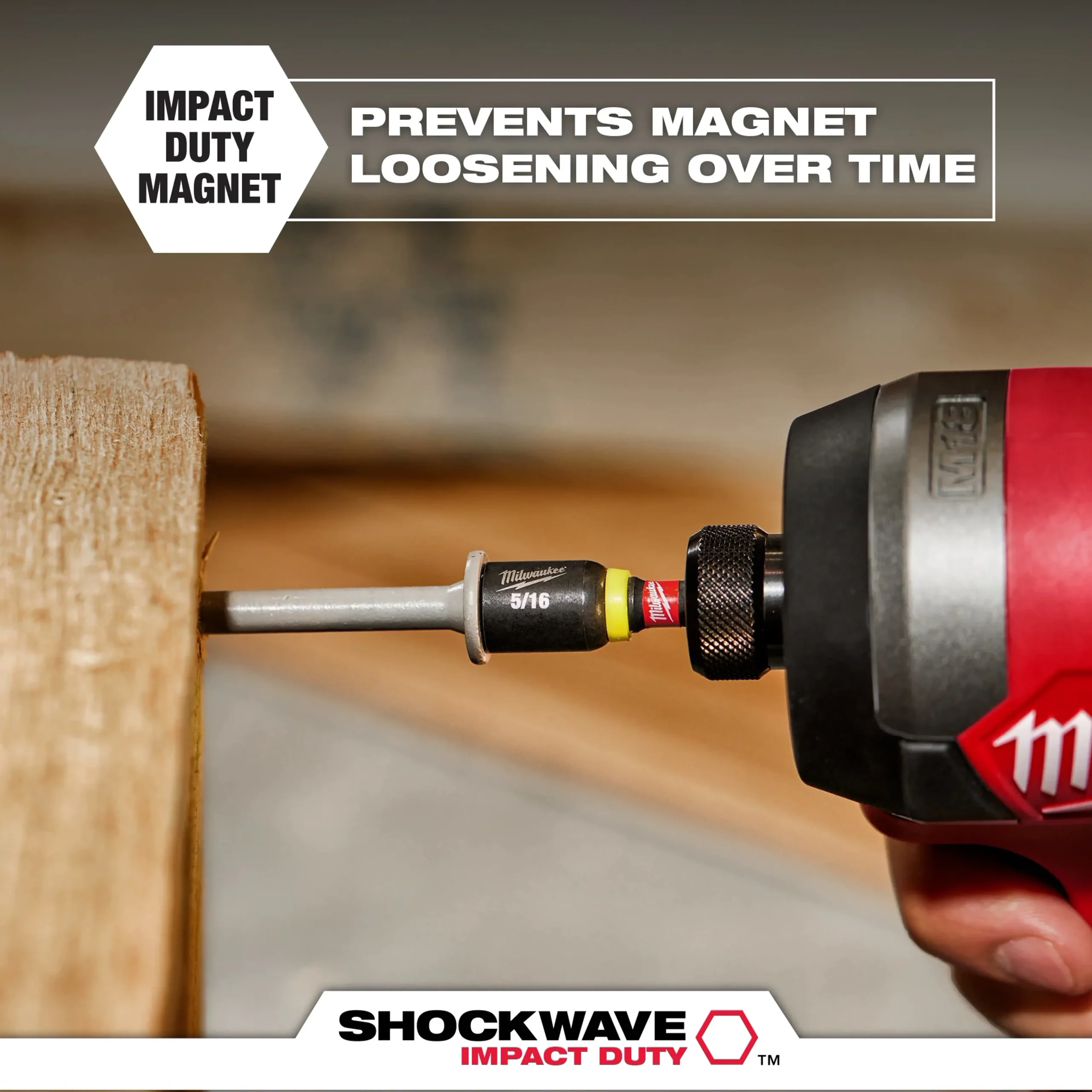 Juego de 6 destornilladores magnéticos para tuercas Shockwave de 6" Milwaukee 49-66-4567 - Imagen 4