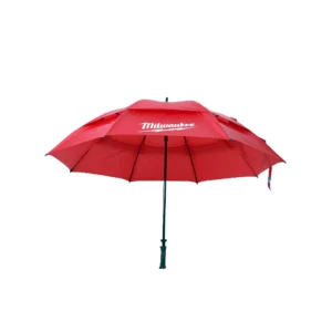 Paraguas de invierno y verano color rojo Milwaukee MK-55572