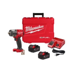 Llave impacto 1/2 M18 FUEL con kit de retención de pasador Milwaukee 2962P-22R