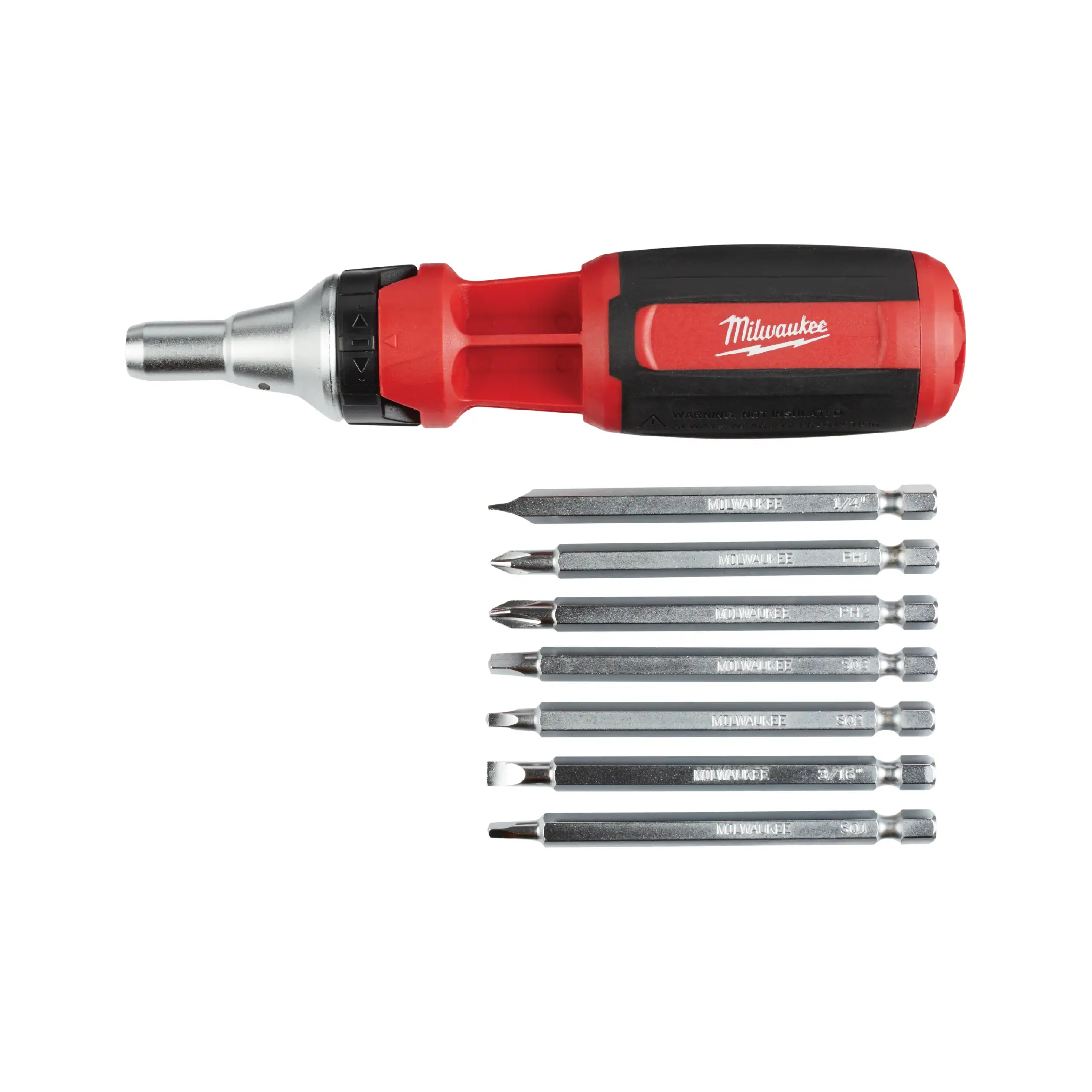 Destornillador multibit de trinquete 9 en 1 Milwaukee 48-22-2322 - Imagen 3