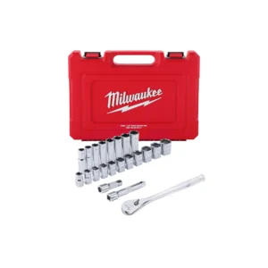 Juego de 22 piezas de llaves SAE de 1/2" Milwaukee 48-22-9410