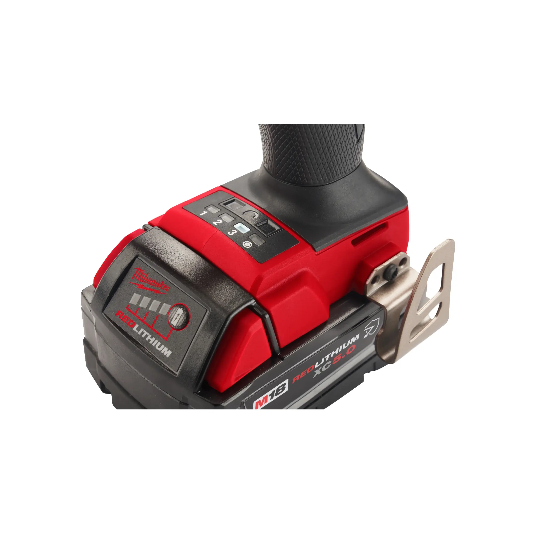 Llave impacto 1/2 M18 FUEL con kit de retención de pasador Milwaukee 2962P-22R - Imagen 3