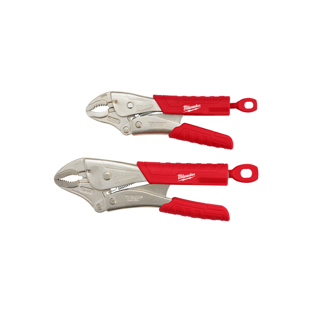 Pack de 2 caimanes mordaza torque lock Milwaukee 48-22-3402