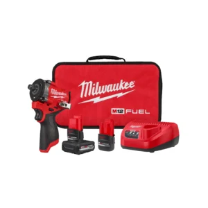Kit de llave de impacto M12 FUEL Stubby de 1/2" Milwaukee 2563-22