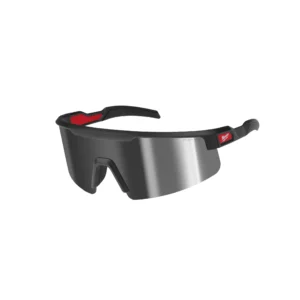 Lentes de seguridad envolventes espejadas plateadas antirrayas Milwaukee 48-73-2502